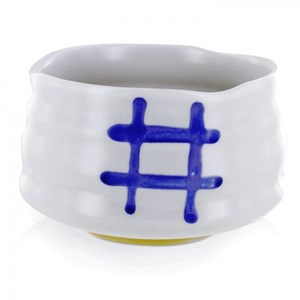 Bol de cérémonie japonais chawan - blanc