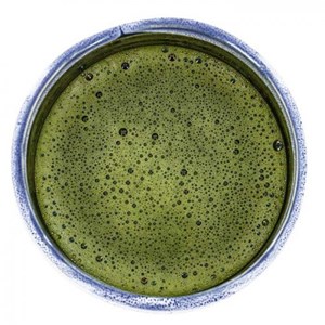 Bol de cérémonie japonais chawan - bleu