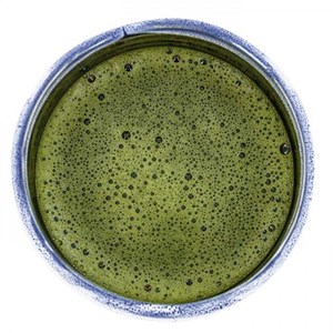 Bol de cérémonie japonais chawan - bleu