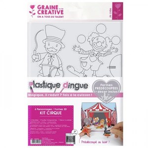 Kit plastique fou - théatre 3d - cirque