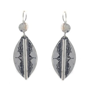 Boucles d'oreilles touareg amande