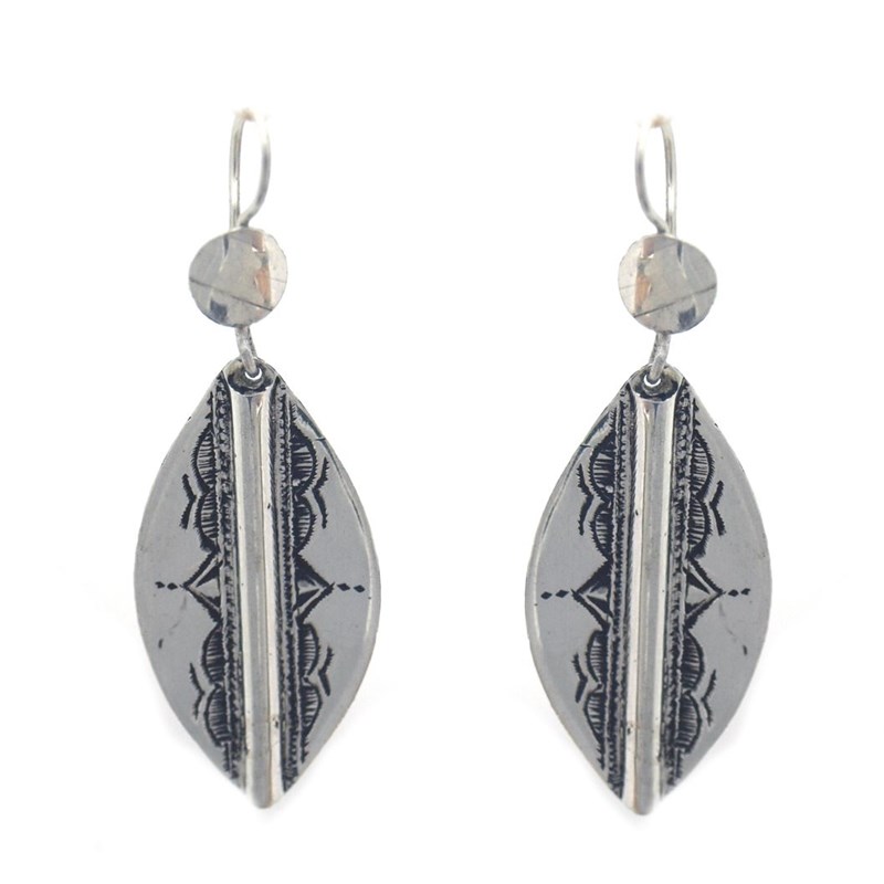 Boucles d'oreilles touareg amande