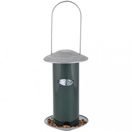 Mangeoire silo a graines pour oiseaux