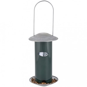 Mangeoire silo a graines pour oiseaux