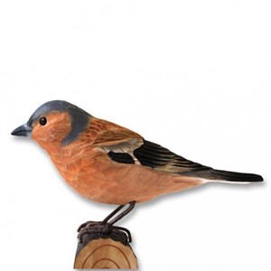 Pinson des arbres oiseau en bois