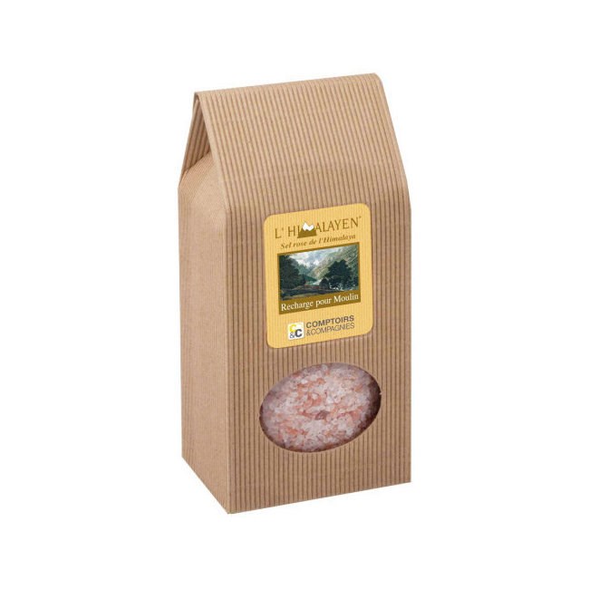 Sel Rose De L Himalaya Recharge 1kg Nature Decouvertes