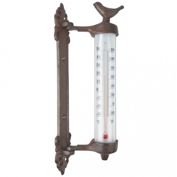 Thermometre de fenêtre oiseau