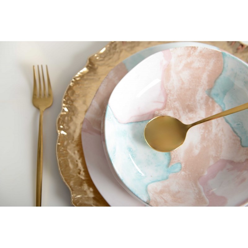 Assiette creuse - treasure mine - lot de 6