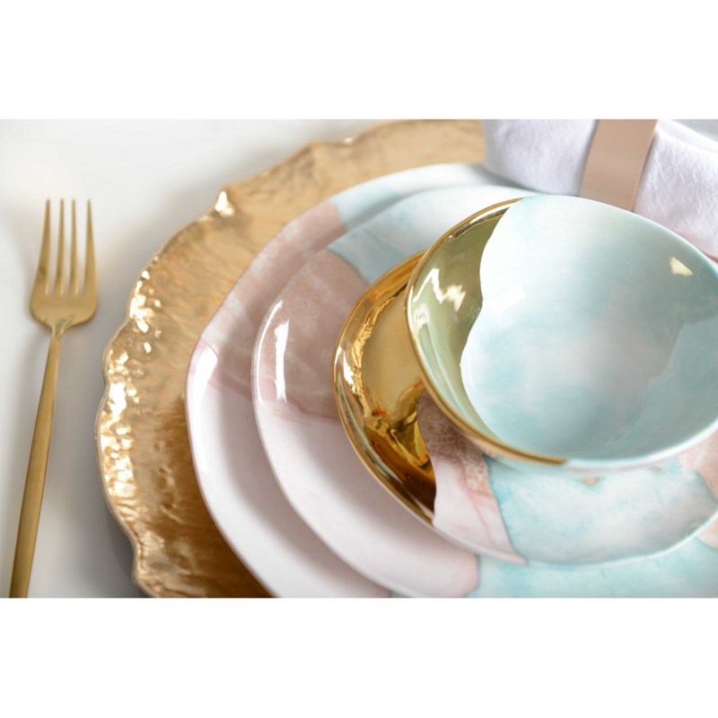 Assiette à dessert - treasure mine - lot de 6