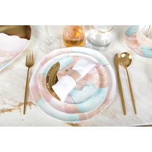 Assiette plate - treasure mine - lot de 6