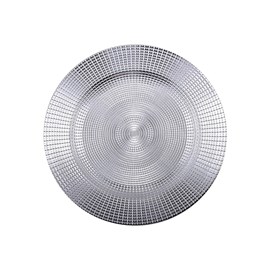 Dessous d'assiette empire argent