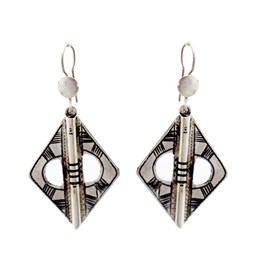 Boucle d'oreilles touareg longues