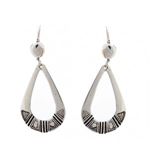 Boucles d'oreille touareg argent