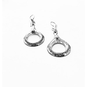 Boucles d'oreille touareg argent