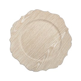 Dessous d'assiette grain de bois