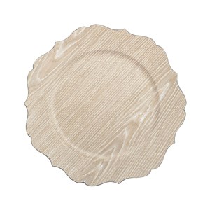 Dessous d'assiette grain de bois