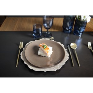 Dessous d'assiette grain de bois