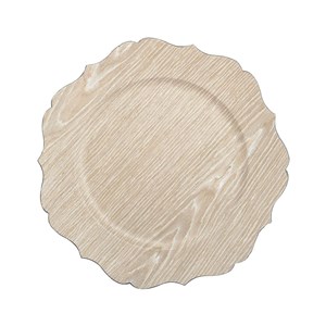 Dessous d'assiette grain de bois - lot de 6