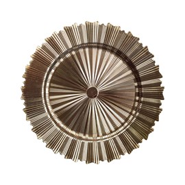 Dessous d'assiette filet doré brillant