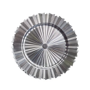 Dessous d'assiette filet argent brillant - lot de 6