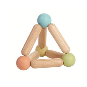 Hochet triangle pastel