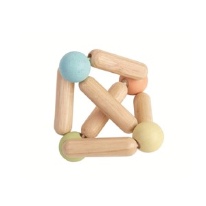 Hochet triangle pastel