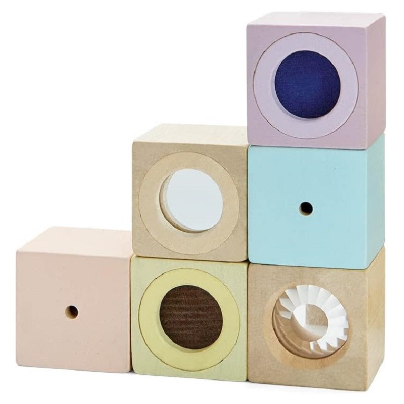 Blocs sensoriels pastel