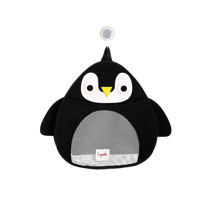 3 sprouts - Filet de rangement pour le bain pingouin