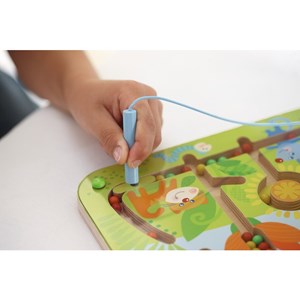 Jeu magnétique labyrinthe de fleurs