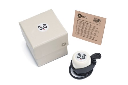 Sonnette draisienne - blanc panda