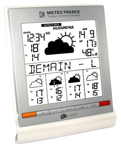 Station meteo france j+4 avec indication