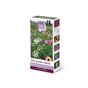 Mélange 30 m2 : mon jardin coloré