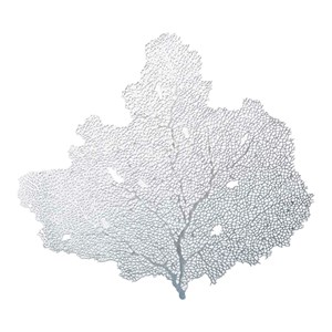 Dessous d'assiette arbre argent - lot de 6