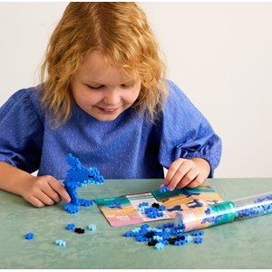 Tube dauphin  100 pcs - plus plus