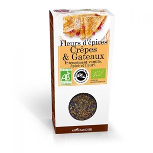 Fleurs d'épices crêpes et gâteaux