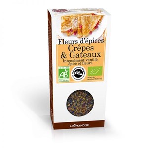 Fleurs d'épices crêpes et gâteaux