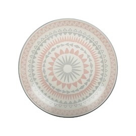 Assiette plate rose - coachella