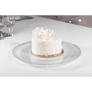 Assiette de présentation degrade glitter