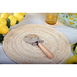 Dessous d'assiette rond en cordage