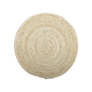 Dessous d'assiette rond en cordage - lot de 6