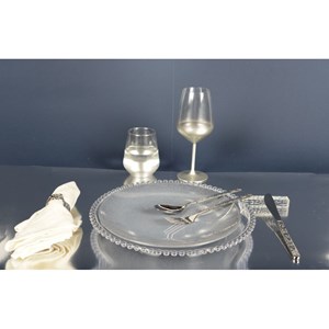 Verres à eau argent glow - lot de 6