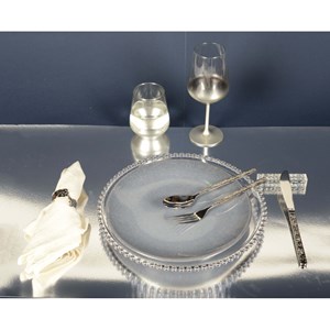Verres à eau argent glow - lot de 6