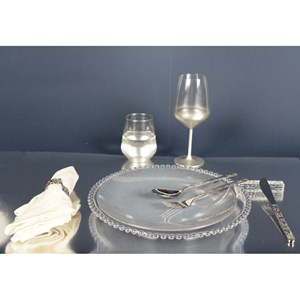 Verres à vin argent glow - lot de 6