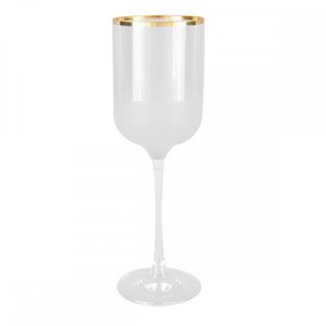 Verres à vin bord doré nish  - lot de 6