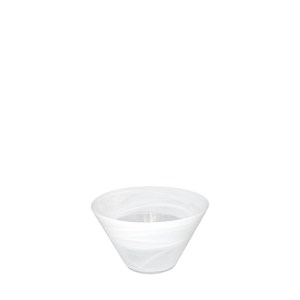 Bol conique blanc