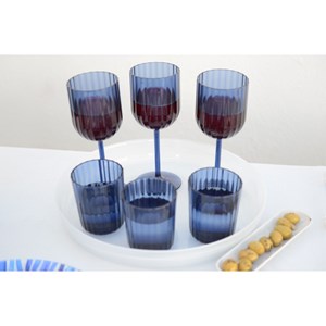 Plateau en verre blanc