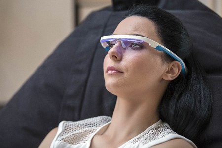 Ayo lunette luminothérapie connectée