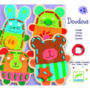 Laçage premier apprentisage doudous djec