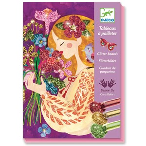 Tableau à pailleter parfum des fleurs