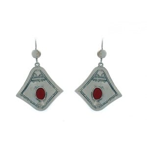 Boucles d'oreilles touareg en argent